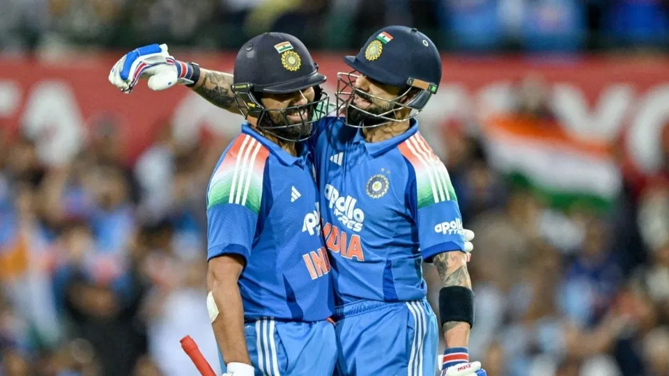 Virat Kohli and Rohit Sharma [Source: AFP]